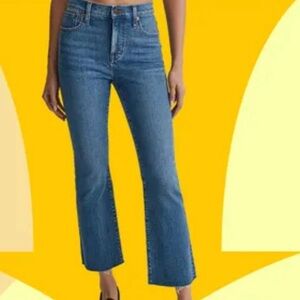 Madewell Kickout Crop Jeans
